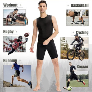 Nueva Llegada, Pantalones Cortos Elásticos para Hombre, Ajustados, Cómodos, Transpirables, de Alta Calidad, Precio al por Mayor, del Mejor Proveedor - Product Image 6