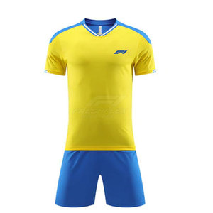 Uniforme de Fútbol de Poliéster 100% de Alta Calidad, Diseño Personalizado, Secado Rápido, Transpirable, Ligero, Cómodo, Duradero, Servicio OEM - Product Image 2