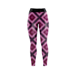 Leggings Deportivos para Mujer, Transpirables, de Poliéster y Elastano, Cintura Alta, Control de Abdomen, Impresión por Sublimación Personalizada - Product Image 5