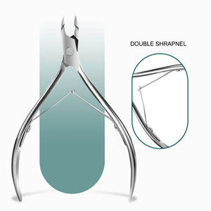 Coupe-ongles professionnel en acier inoxydable à lame incurvée et ouverture large pour manucure et pédicure, ongles épais ANAAIF - Product Image 4