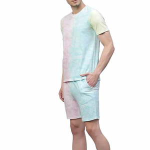 Conjunto de Ropa de Verano 2026, Serie Texturizada, Conjunto de Camiseta y Pantalones Cortos para Hombre, Leggings y Camiseta - Product Image 2