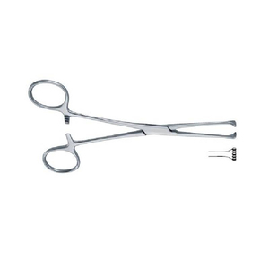 Pinces Allis en acier inoxydable durable, pinces de préhension des tissus pour salle d'opération, usage chirurgical hospitalier - Product Image 6