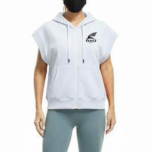 Hoodies sans manches pour hommes les plus vendus – Coton mélangé, basiques pour le fitness et la musculation, idéaux pour l'hiver – Les plus populaires de la mode - Product Image 6