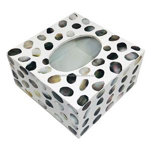 ที่ใส่กระดาษเช็ดปากโลโก้แบบคลาสสิกพร้อมขนาดและบรรจุภัณฑ์ที่กำหนดเองของตกแต่งหรูหราสำหรับห้องนั่งเล่นและรีสอร์ทสปา - Product Image 1