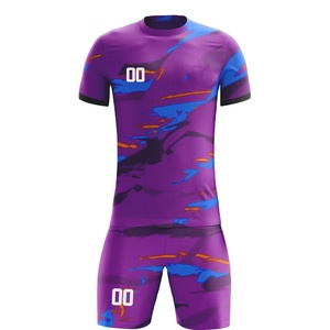Conjuntos Deportivos Transpirables de Secado Rápido, Nuevo Diseño Personalizado de la Mejor Calidad, Uniforme de Fútbol Unisex, Ropa Deportiva Corta, Servicio OEM - Product Image 1