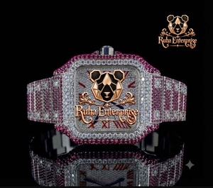 Stone Embellished Quartz <b>Watch</b> - Product Image 4