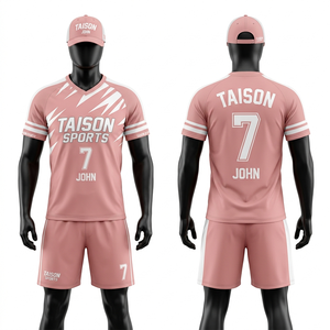 Tenue de handball pour hommes en polyester 180 GSM avec empiècements bleu marine, imprimée par sublimation, logo personnalisé, ensemble d'entraînement pour sports d'équipe - Product Image 6