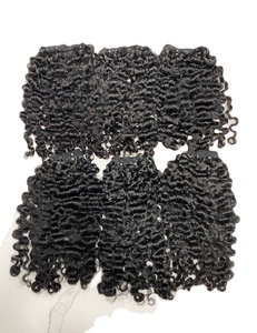 Extensions de cheveux bouclés birmans disponibles, cheveux humains pour femmes noires - Product Image 4