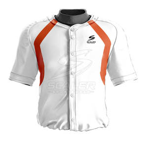 ชุดเบสบอลสมัยใหม่พร้อมดีไซน์ทันสมัยแบบกำหนดเองได้ รวมถึงชื่อ เบอร์ และโลโก้บนเสื้อสำหรับกีฬาทีมแข่งขัน - Product Image 3