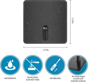 Ganchos Adhesivos Fuertes para Cocina y Baño, Ganchos de Almacenamiento para Montar en la Pared - Product Image 4