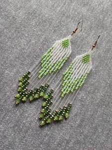 Pendientes de cuentas populares hechos a mano, conjuntos de joyería para mujer, accesorios de moda hechos a mano - Product Image 4
