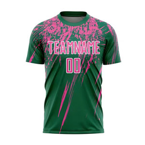เสื้อกีฬาซับลิเมชั่นขายดีสำหรับผู้ชาย ออกแบบลายพิมพ์ซับลิเมชั่นตามสั่ง สำหรับทีมฝึกซ้อม กิจกรรมกลางแจ้ง แขนสั้น - Product Image 1