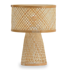 Lampes en bambou naturel, centres de table lumineux pour mariage, prix bas, vente en gros, lampe de table - Product Image 2