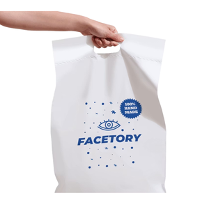 Retail Ready Biodegradable Poly <b>Bags</b> HDPE Plastic Packaging with <b>Drawstring</b> Custom Logo <b>Waterproof</b> Durable Factory Supply - Product Image 1