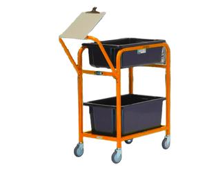 Chariot de cueillette de maille moderne OEM Poignée unique Équipement industriel léger et maniable Nouvelle manutention de matériaux - Product Image 1