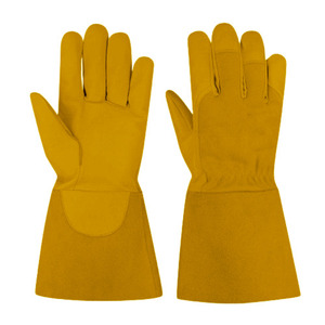 Guantes de Soldadura TIG de Piel de Cabra y Vacuno de Primera Calidad, Resistentes al Calor y a las Chispas, Anti-Corte, Excelente Construcción - Product Image 5