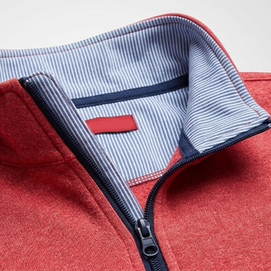 Sudadera con Cierre de Cremallera al por Mayor para Hombre, Personalizable, Ligera, 100% Poliéster, Color Gris, Tejido Básico, Mezcla de Algodón - Product Image 6