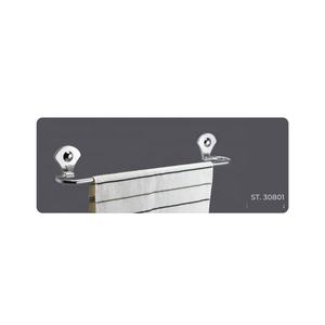 Toallero individual de estilo moderno Calentador montado en la pared de acero inoxidable 304 de alta calidad para baño Hotel-Directo de fábrica - Product Image 3