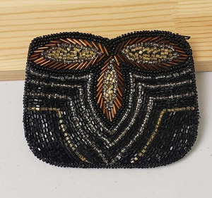 Handmade Seed Bead Coin Purse Luxury Embroidered Mini Bag for Accessories At Cheap Price - Product Image 3