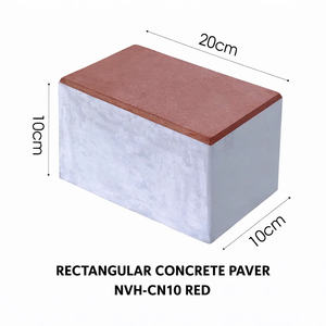 Dalles de pavage en béton rectangulaires emboîtables NVH-10cm avec garantie de 5 ans, design moderne - Product Image 4