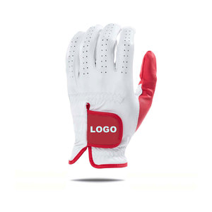 Servicio OEM Guante de Golf Unisex 100% Cuero Genuino de Primera Calidad para Hombre con Logotipo Personalizado, Guante de Golf de Piel de Oveja - Product Image 1