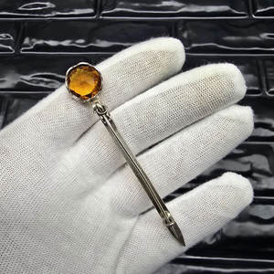 Pin de Kilt Escocés Grande Vintage para Hombre, Plateado, 86mm de Largo, Accesorio Decorativo Tradicional de Clan Escocés, Venta al por Mayor 2026 - Product Image 5