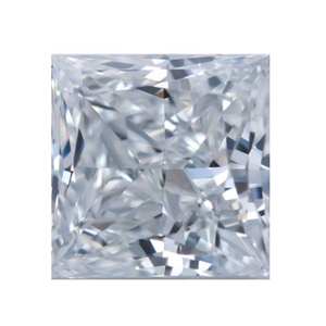 Venta al por mayor de moissanita cultivada en laboratorio con certificado VVS de buena calidad, color D, forma princesa, diamante suelto, certificado de excelencia. - Product Image 3