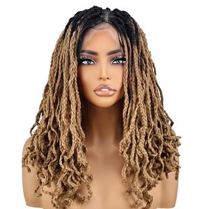 Premium Brand Pre <b>Braided</b> Brazilian Remy Human Hair <b>Wig</b> Intricate Design Natural Looking Hairline Soft Texture Full Volume - Product Image 2