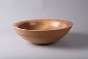 ขายตรงจากโรงงาน ชามไม้ทรงกลมสไตล์ญี่ปุ่น สำหรับใส่สลัด ผลไม้ อาหาร ซุป บะหมี่ แป้งโดว์  รับทำโลโก้ ชามไม้บีช - Product Image 5