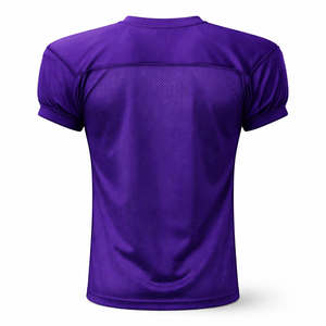 Jersey de Fútbol de Malla Morada Directo de Fábrica para Pedidos Personalizados al por Mayor - Proveedor OEM de Jerseys al por Mayor - Product Image 2