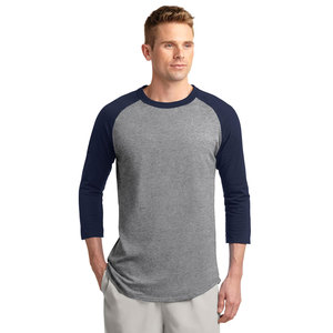 Camiseta de Hombre Blanca y Gris de Manga Larga con Cuello Redondo, Estilo Casual, Holgada, de Color Sólido, Antiarrugas, 320g, de Algodón Jersey - Product Image 4