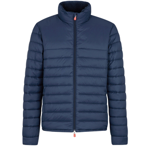 Men's Quilted Lightweight Puffer Jacket Embroidery Winter Warm Full Zip Water Resistant Hooded <b>Bubble</b> <b>Coats</b> OEM Available - Product Image 3