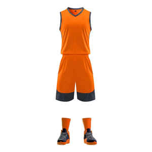Uniformes de baloncesto de diseño personalizado, precio competitivo, buena calidad, secado rápido, 100% poliéster, en venta. - Product Image 1