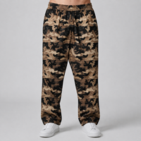 Pantalon de survêtement personnalisé 100 % polyester pour homme, en coton vierge, pour la gym et le sport, fabrication de pantalons décontractés pour homme
