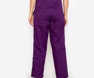 Woman Uniform Scrub V-neck Nursing Durable Fabric Comfortable Lightweight <b>Cheap</b> Price Woman Uniform Scrub With Best <b>Stuff</b> - Product Image 5