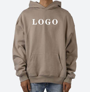 Fabricants de sweats à capuche haut de gamme en gros, sweats à capuche lourds 500 g/m², 100 % coton French Terry, sweat à capuche noir surdimensionné - Product Image 3