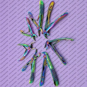 Ensemble de 7 pinces Kelin multicolores en acier inoxydable allemand pour l'extraction dentaire chez les enfants, certifié CE Classe II - Product Image 3