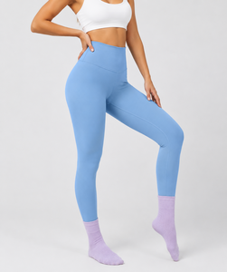 Legging Yaga pour femme, taille haute, effet ventre plat, compression, pantalon de yoga, doux, extensible, athlétique, pour la gym et le sport - Product Image 2