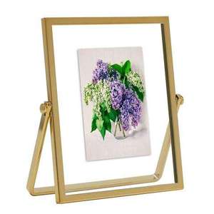 Simple Design Durable Eco-Friendly Golden Polished Metal Photo <b>Frame</b> with Greatest Quality for Living Room Bedroom Decoration - Product Image 5