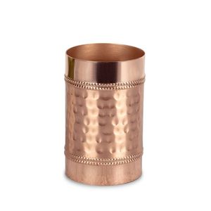 HOT SELLING Handmade Hammered Copper Tumbler Set Vintage Style Heat Resistant Drink Cups for Home Use <b>Gift</b> Set - Product Image 5