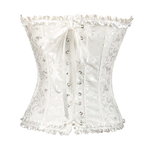 Robe Satin Sexy <b>Gothic</b> Mujer Lingerie <b>Corset</b> Top Femme Women Celana Vintage Corselet Victorianos Bustier Korset - Product Image 5
