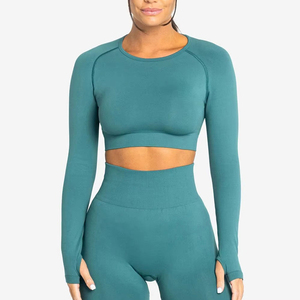 Oem & Odm Fitness Running Athletic Yoga Suits 2pcs Women's Yoga Leggings Set Woman Yoga Wear Custom Logo - Product Image 1