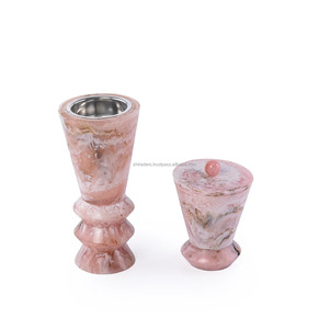 Quemador de incienso Mubkhar de resina ecológica Golden Sands, soporte de incienso árabe de diseño, 100% natural, para todas las estaciones, para festividades. - Product Image 1