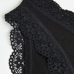 Precio de Fábrica: Bragas de Seda Sin Costuras para Mujer, Lencería de Encaje, Cintura Baja, Elásticas, Transpirables, Lavables a Máquina, Paquete de 6 - Product Image 5