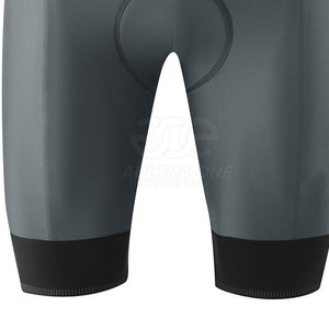 Shorts de cyclisme sportifs pour hommes, tissu tricoté respirant de qualité supérieure, coupe extensible, service OEM pour le cyclisme, l'entraînement - Product Image 5
