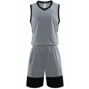 Conjunto de Uniforme de Baloncesto Personalizado para Hombre, Transpirable, con Impresión Digital, 100% Algodón, Camiseta sin Mangas, Pantalones Cortos, Kit de Entrenamiento Deportivo en Equipo - Product Image 2