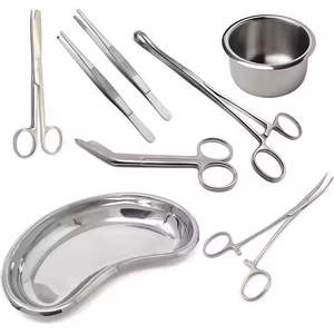 Kit de Instrumentos Quirúrgicos Manuales Reutilizables de Acero Inoxidable (Gallipot Kidney) con Certificación CE Clase II de Dentavex - Product Image 1