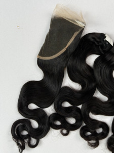 ผมเวียดนามแบบ Body Wave สีดำธรรมชาติ – ผมต่อแบบ Virgin Cuticle Aligned ผมแท้ 100% - Product Image 3