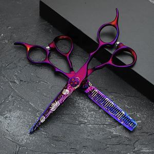 Ciseaux de coiffure 6'' en acier inoxydable JP, ensemble de ciseaux de barbier professionnels pour la coupe de cheveux, avec sac inclus - Product Image 3