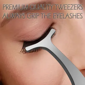 Outil d'application de faux cils, pince à cils en plastique pour l'extension et le retrait des cils - Product Image 6